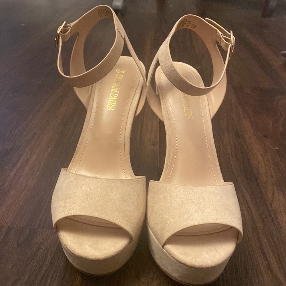 Dream Paris open toe heels - Picture 2 of 12